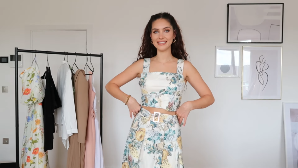 Karen Millen Co-Ord Top & Skirt