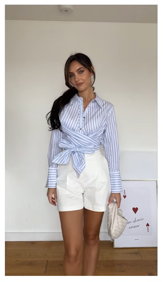 & Other Stories White Shorts