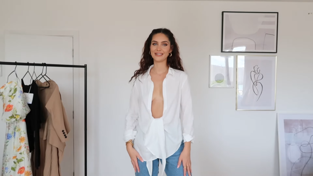 Revolve White Shirt