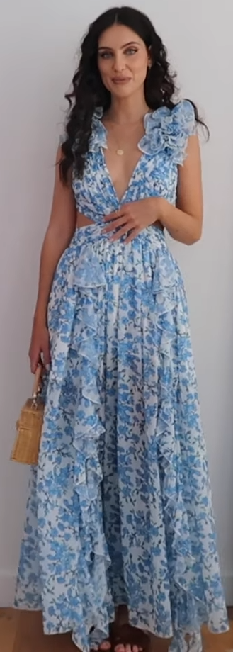 Anne Louise Boutique Blue Dress