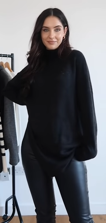 ZARA Knit Sweater With Side Vent