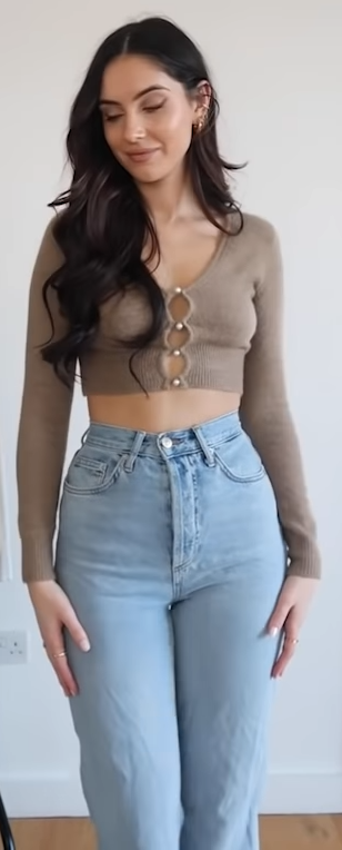 ZARA Cropped Knit Cardigan