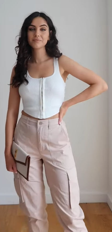 Women's Tailored Linen-Blend Trouser