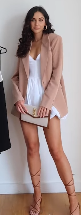 ZARA Poplin Jumpsuit Dress