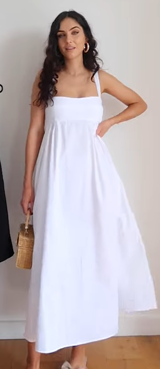 ZARA Voluminous Midi Dress