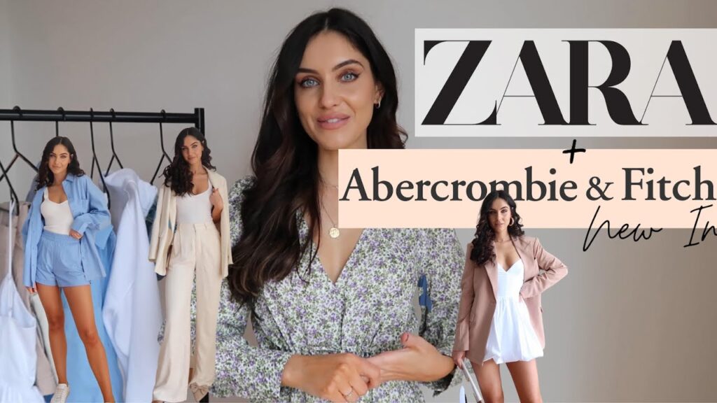 Zara and Abercrombie and Fitch Haul *New in Holiday Vibes* 2022