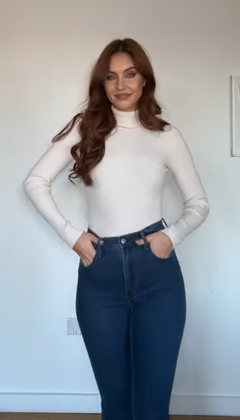 Curve Love Ultra High Rise 90s Straight Jean