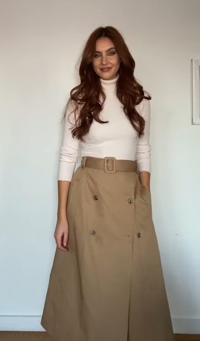 Tailored Multiway Cotton Trench Coat